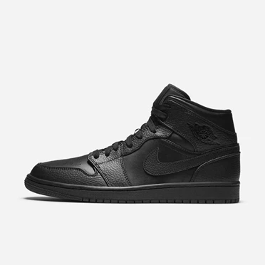 Nike Air Jordan 1 Jordans Férfi Fekete Fekete Fekete | HU4257832