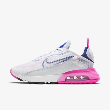 Nike Air Max 2090 Tornacipő Női Fehér Rózsaszín Platina | HU4257626