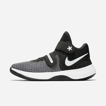 Nike Air Precision II Kosárlabda Cipő Férfi Fekete Fehér | HU4257450