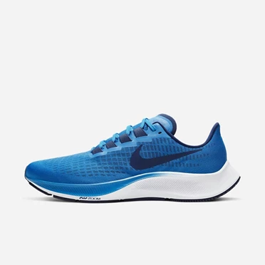 Nike Air Zoom Pegasus 37 Edzőcipő Férfi Kék Fehér Kék | HU4259482