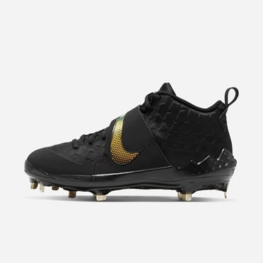 Nike Force Zoom Trout 6 Baseball Cipő Férfi Fekete Sötétszürke Fekete | HU4258251