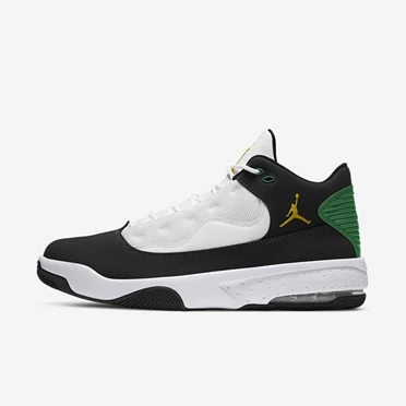 Nike Jordan Max Aura 2 Jordans Férfi Fekete Fehér Zöld Sötét | HU4258846