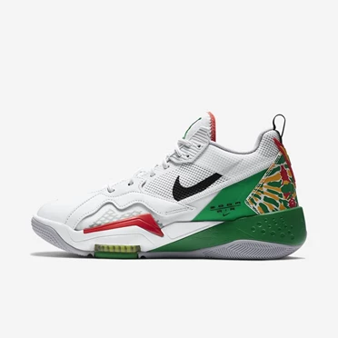 Nike Jordan Zoom Jordans Férfi Fehér Zöld Piros Fekete | HU4256441