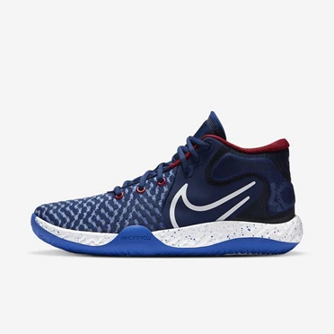 Nike KD Trey 5 Kosárlabda Cipő Férfi Kék Kék Piros Fehér | HU4256576