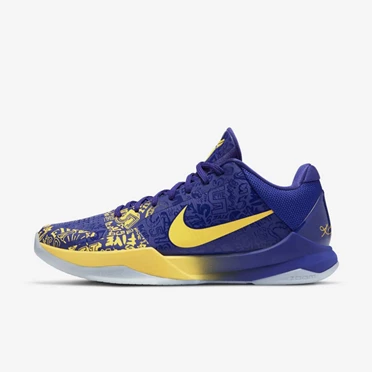 Nike Kobe V Protro 5 Rings Kosárlabda Cipő Női Arany | HU4258683