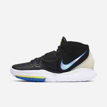 Nike Kyrie 6 Kosárlabda Cipő Női Fekete Sárga Fehér | HU4259117