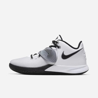 Nike Kyrie Flytrap 3 Kosárlabda Cipő Női Fehér Szürke Fekete | HU4257489