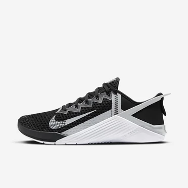 Nike Metcon 6 Crossfit Cipők Férfi Fekete Fehér Világos Szürke | HU4258703