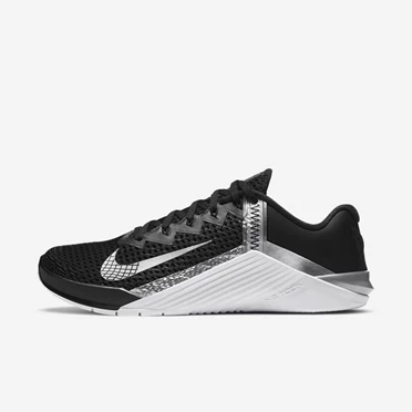 Nike Metcon 6 Crossfit Cipők Női Fekete Metal Titán Metal Titán | HU4257975
