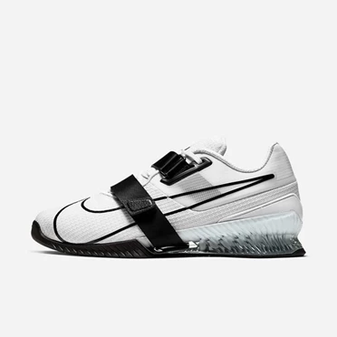 Nike Romaleos 4 Súlyemelő Cipő Férfi Fehér Fehér Fekete | HU4259520