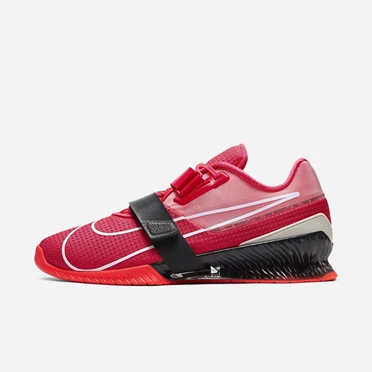 Nike Romaleos 4 Súlyemelő Cipő Női Piros Sötétszürke | HU4256352