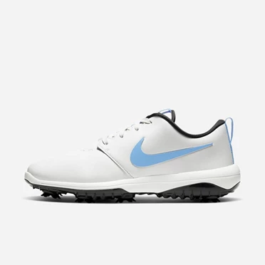 Nike Roshe G Golf Cipő Férfi Fehér Sötétszürke Kék | HU4258334