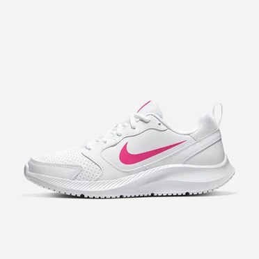 Nike Todos RN Futócipő Női Fehér Rózsaszín | HU4258902