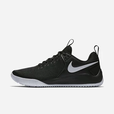 Nike Zoom HyperAce 2 Röplabda Cipő Női Fekete Fehér | HU4257270
