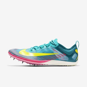 Nike Zoom Victory Track Spikes Női Világos Türkiz Rózsaszín Sárga | HU4257256