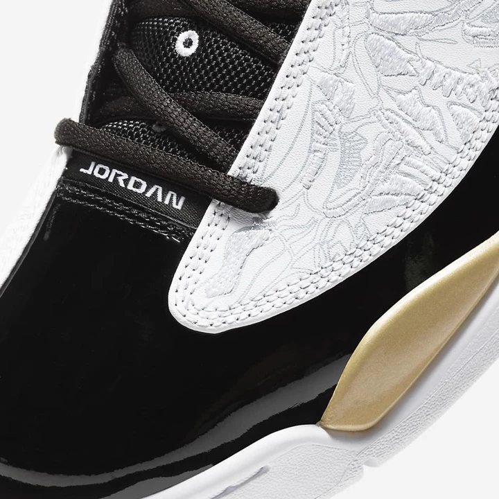 Nike Air Jordan Jordans Férfi Fekete Metal Arany Fehér | HU4256982