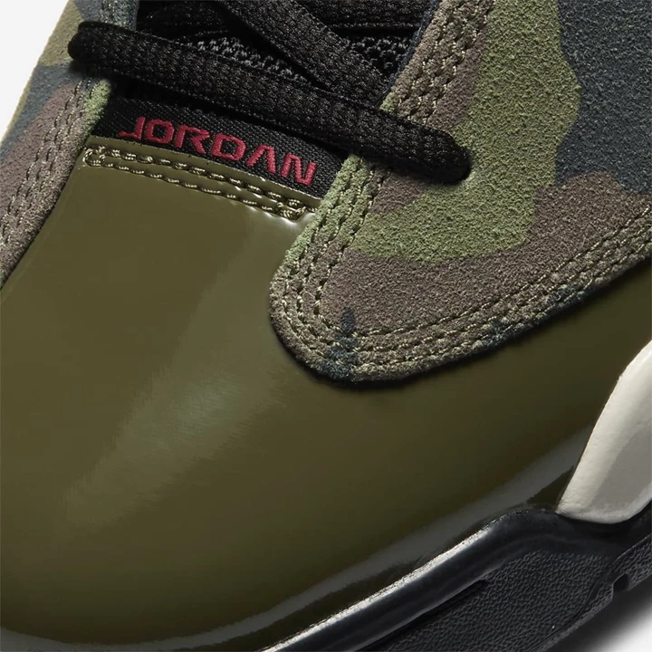 Nike Air Jordan Jordans Férfi Olivazöld Fekete Világos Bézs Piros | HU4258439