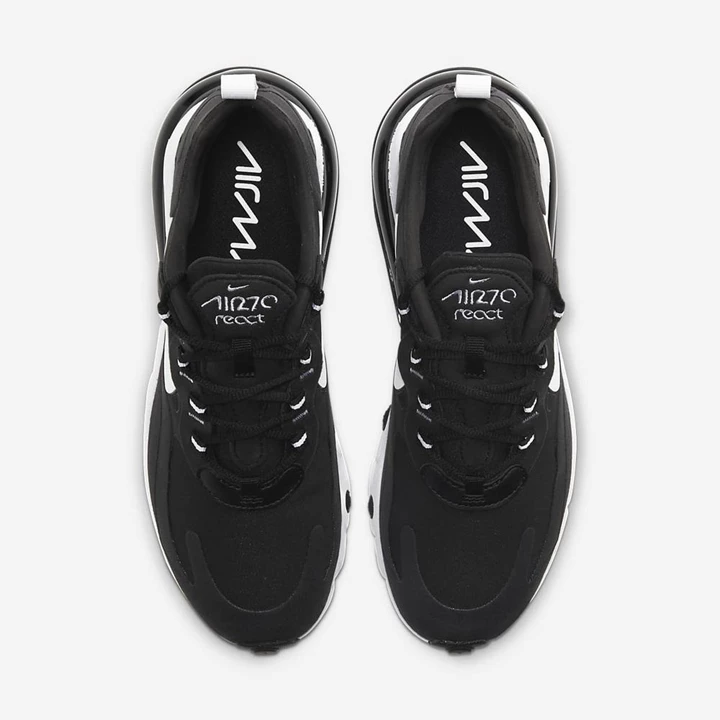 Nike Air Max 270 Tornacipő Női Fekete Fekete Fekete Fehér | HU4258224
