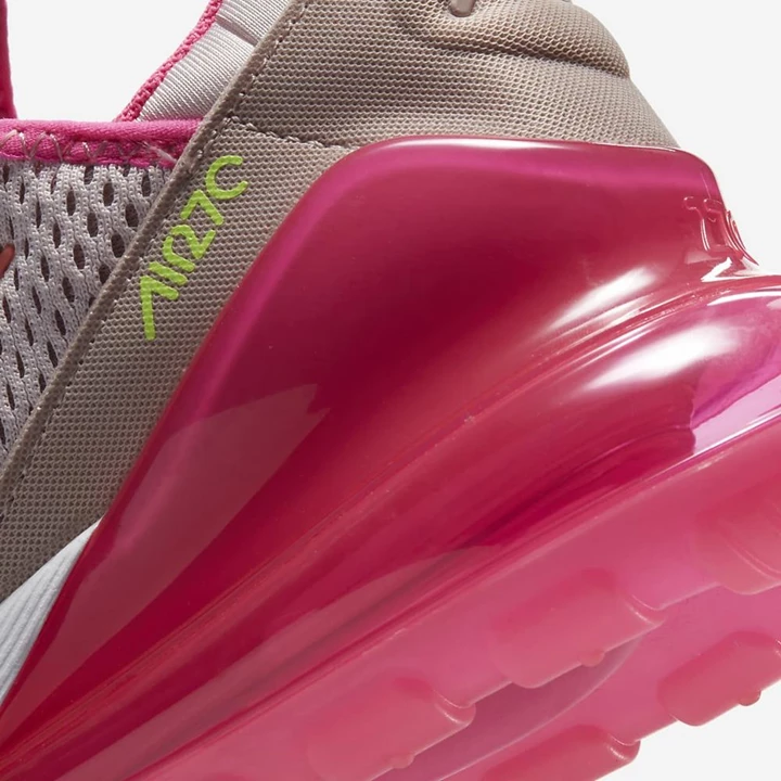 Nike Air Max 270 Tornacipő Női Rózsaszín Szürke Lila Rózsaszín Rózsaszín | HU4257026