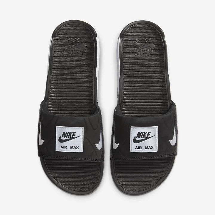Nike Air Max 90 Papucs Női Fekete Fehér | HU4256620