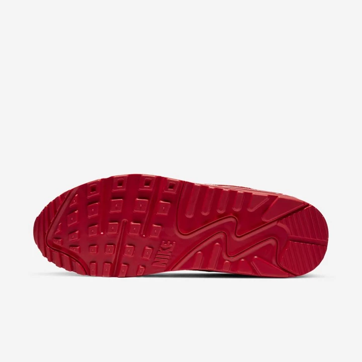 Nike Air Max 90 Tornacipő Férfi Piros Fekete Piros | HU4257168