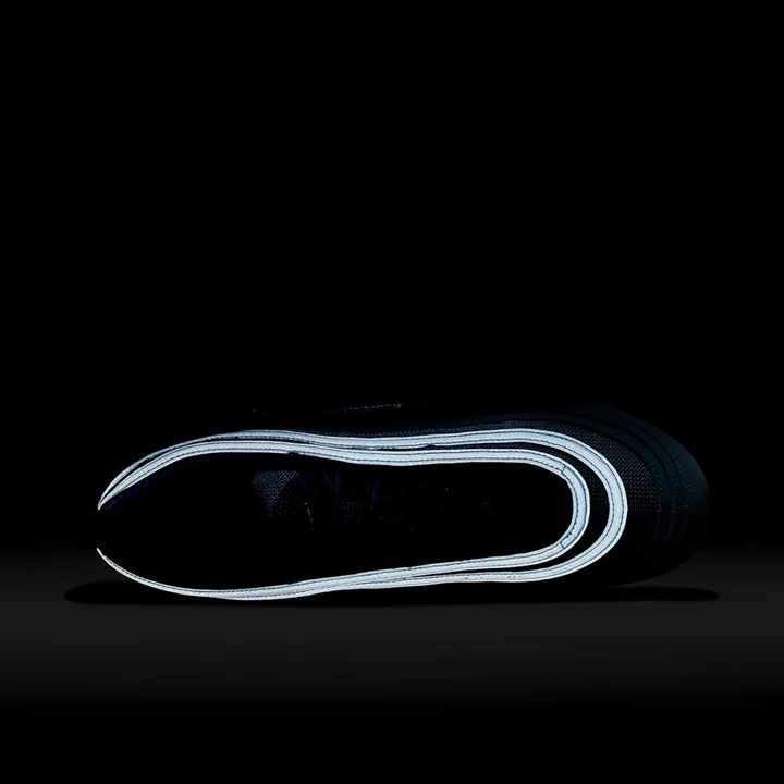 Nike Air Max 97 Tornacipő Férfi Kék Fehér Fekete Metal Arany | HU4257054