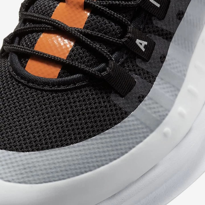 Nike Air Max Axis Tornacipő Férfi Fekete Fehér Narancssárga Fekete | HU4257979