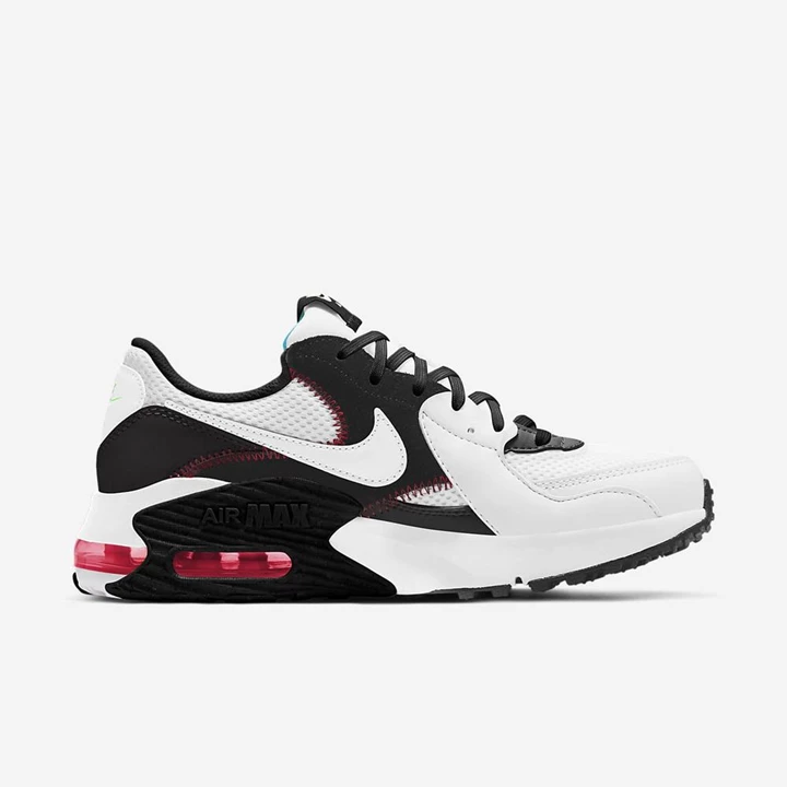 Nike Air Max Excee Tornacipő Női Fehér Fekete Piros Fehér | HU4257829