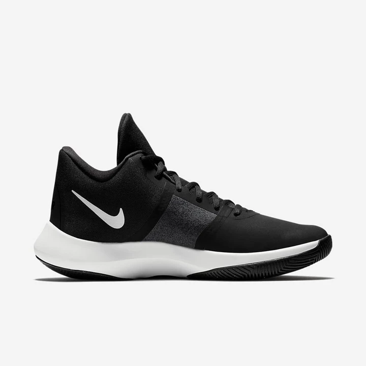 Nike Air Precision II Kosárlabda Cipő Női Fekete Fehér | HU4256984
