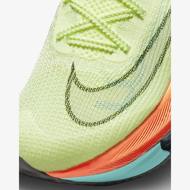 Nike Air Zoom Alphafly NEXT% Flyknit Road Racing Shoes Női Világos Kék | HU4258630
