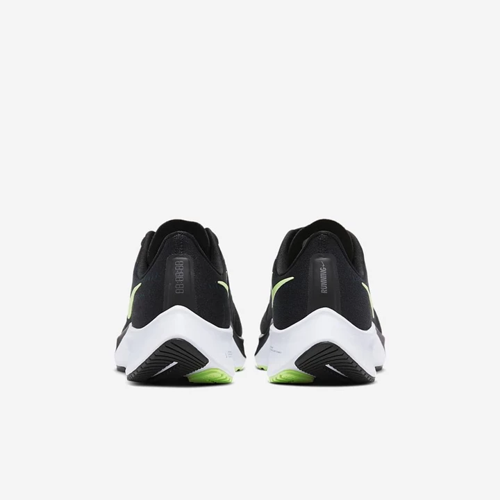 Nike Air Zoom Pegasus 37 Edzőcipő Férfi Fekete Kék Fehér Világos Zöld | HU4256466