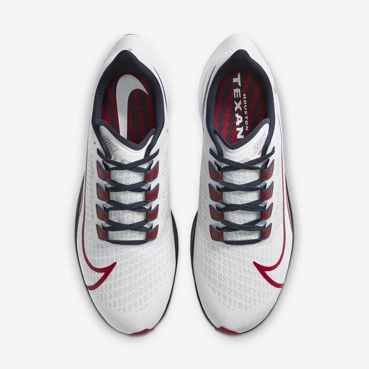 Nike Air Zoom Pegasus 37 Futócipő Női Fehér Platina Kék Piros | HU4257800