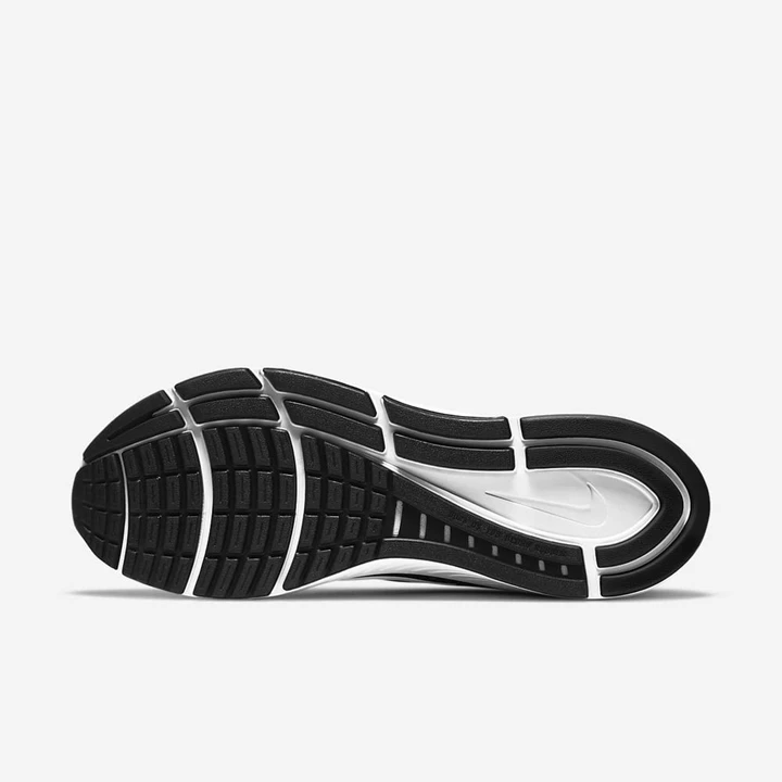 Nike Air Zoom Structure 23 Futócipő Férfi Fekete Sötétszürke Fehér | HU4256814