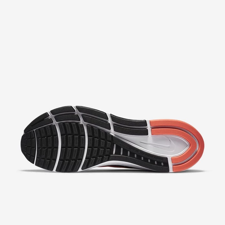 Nike Air Zoom Structure 23 Futócipő Férfi Fekete Sötétszürke Fehér | HU4256814
