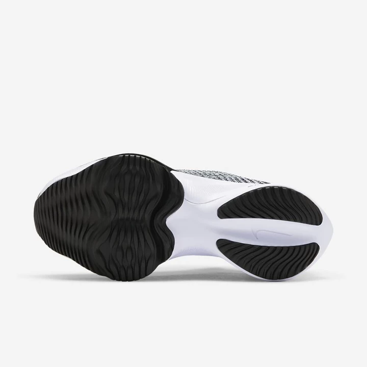 Nike Air Zoom Tempo NEXT% Futócipő Női Fekete Fehér | HU4257834