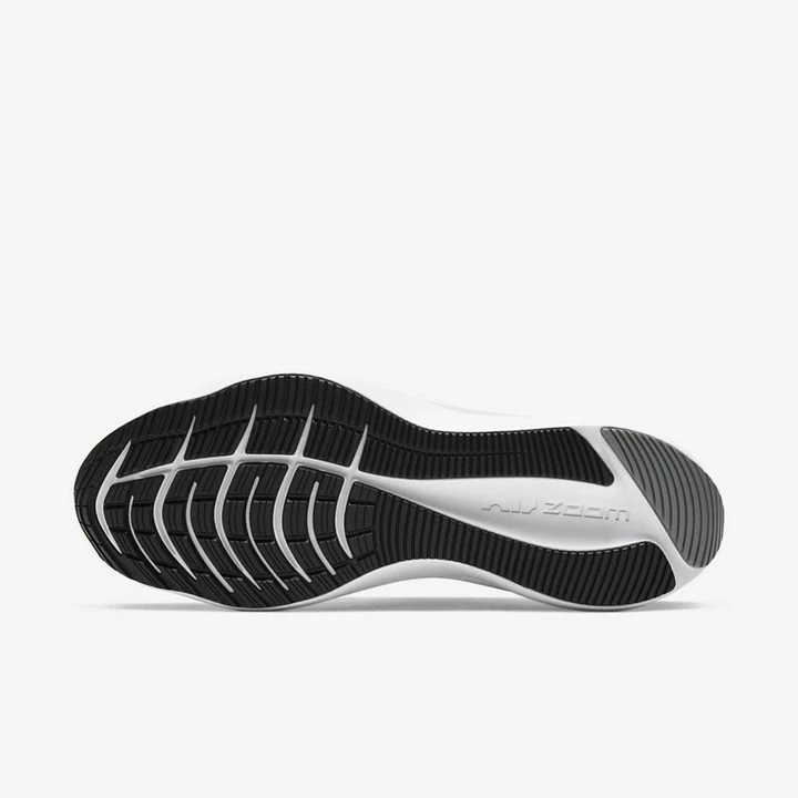Nike Air Zoom Winflo Edzőcipő Férfi Szürke Fehér Fekete | HU4259175