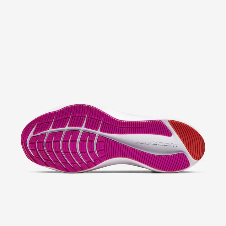 Nike Air Zoom Winflo Futócipő Női Rózsaszín Fehér | HU4258062