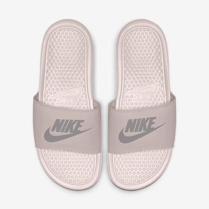 Nike Benassi JDI Papucs Női Rózsaszín Rózsaszín Metal Titán | HU4257342