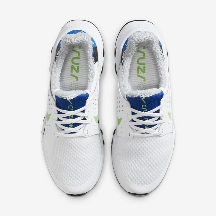 Nike CruzrOne Tornacipő Férfi Fehér Fekete Zöld | HU4259028