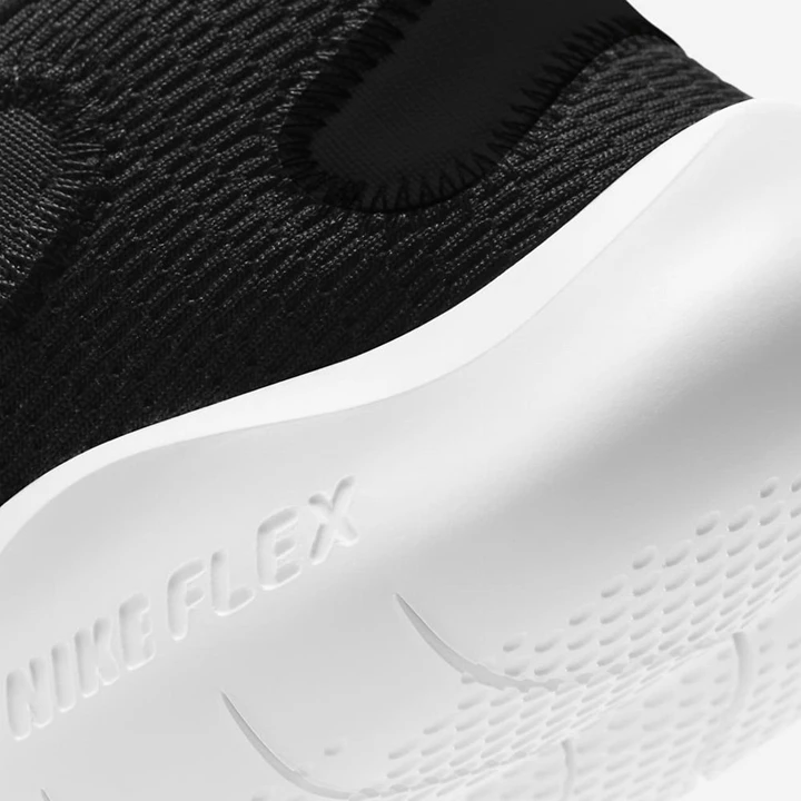 Nike Flex Experience Futócipő Férfi Fekete Sötétszürke Fehér | HU4257193