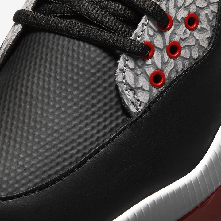 Nike Jordan ADG Golf Cipő Férfi Fekete Fehér Piros Fekete | HU4258743