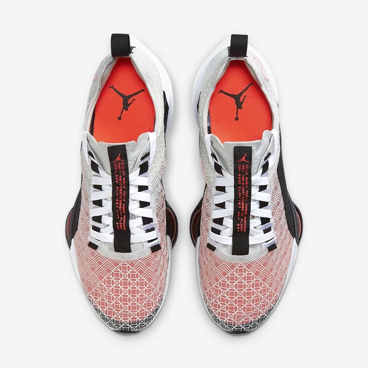 Nike Jordan Air Zoom Renegade Jordans Férfi Fehér Fekete Platina | HU4256639