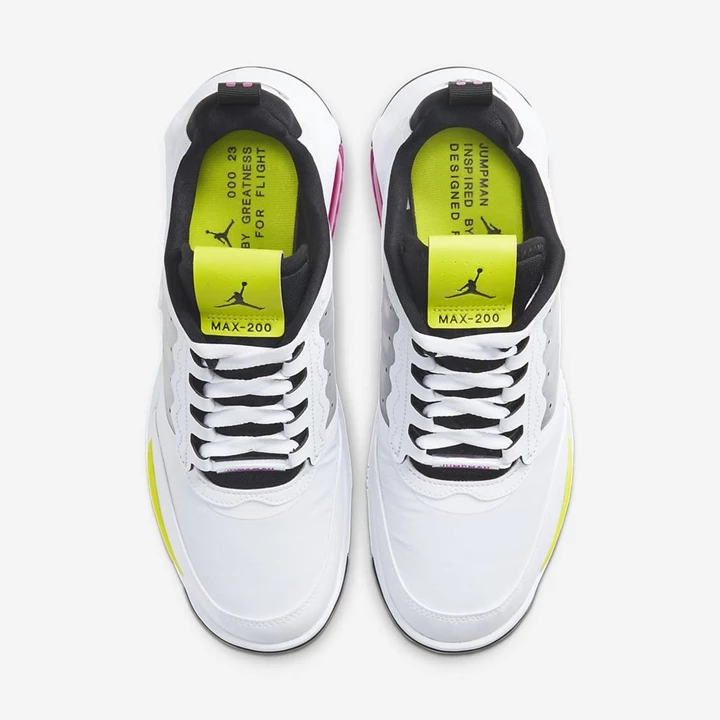 Nike Jordan Max 200 Tornacipő Férfi Fehér Fukszia Fekete | HU4258932