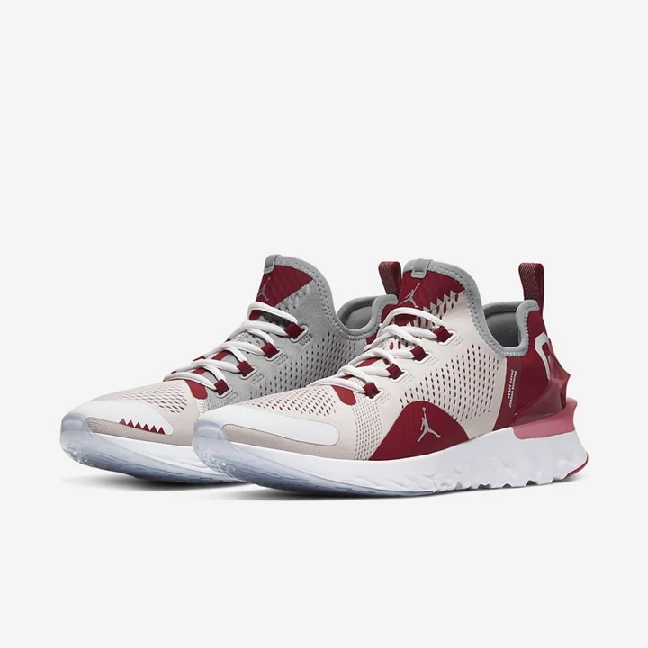Nike Jordan React Havoc Edzőcipő Férfi Fehér Piros Metal Titán | HU4258707