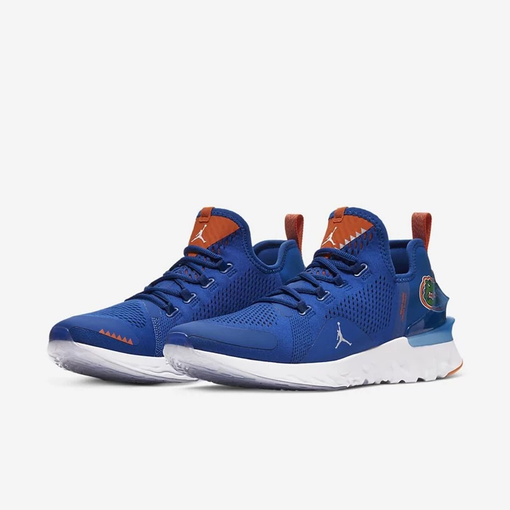 Nike Jordan React Havoc Edzőcipő Férfi Királykék Narancssárga Fehér Metal Titán | HU4257222