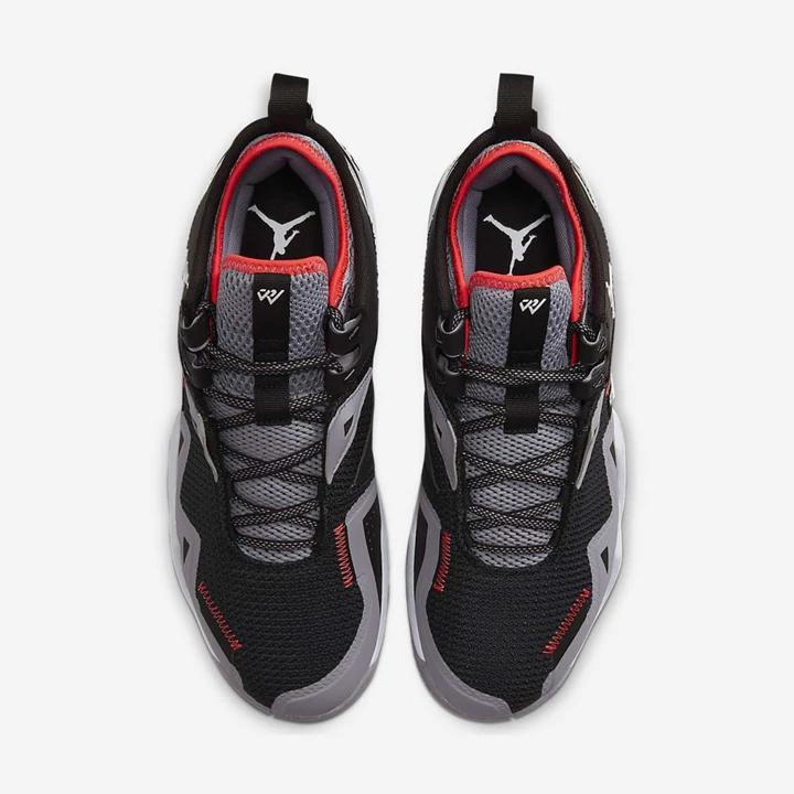 Nike Jordan Westbrook One Take Kosárlabda Cipő Férfi Fekete Szürke Világos Piros Fehér | HU4257828