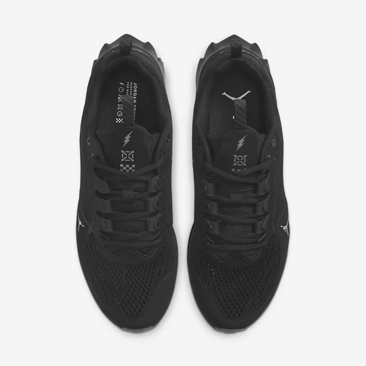Nike Jordan Zoom Edzőcipő Férfi Fekete Szürke Metal Titán | HU4256349