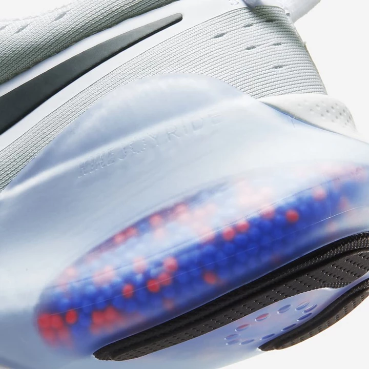 Nike Joyride Futócipő Férfi Platina Fehér Kék Fekete | HU4256517