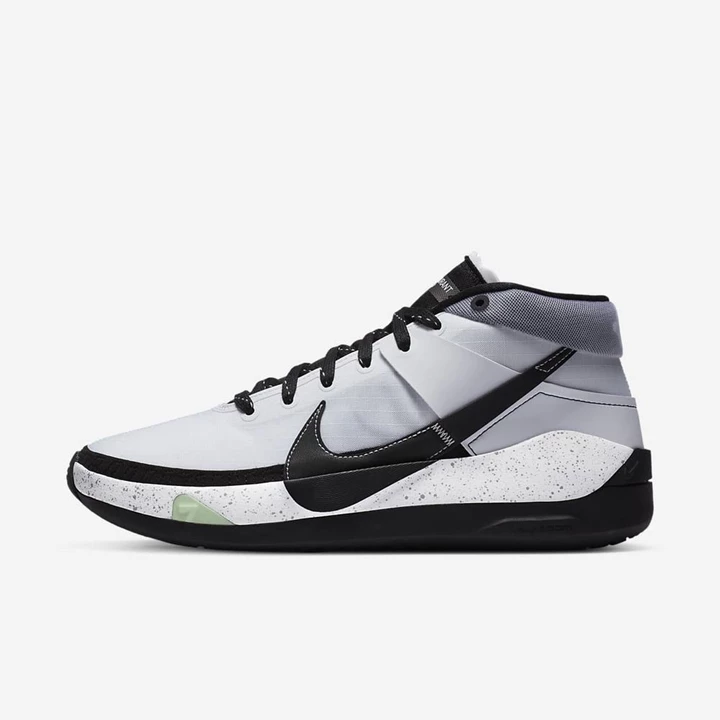 Nike KD13 Kosárlabda Cipő Női Fehér Platina Fekete | HU4257221