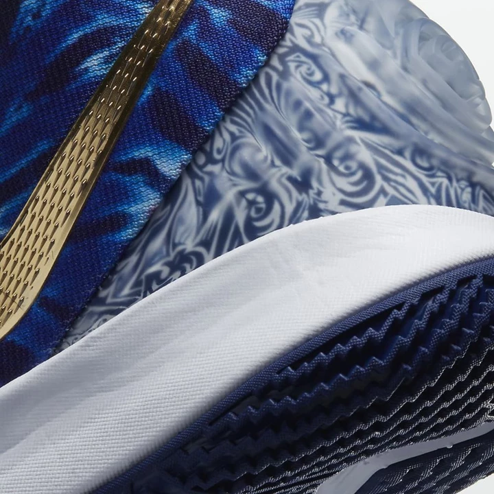 Nike Kybrid S2 Kosárlabda Cipő Női Kék Fehér Fehér | HU4258264